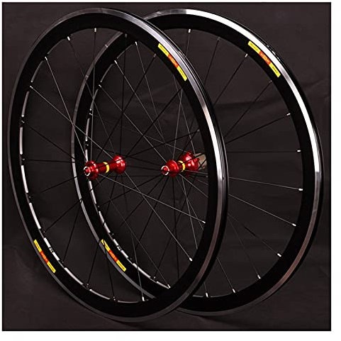 Rennrad-Laufradsatz 700C Cruiser-Fahrradfelge 40 mm Schnellspanner-V-Brake für 7-, 8-, 9-, 10- und 11-Gang-Kassette, 1815 g
