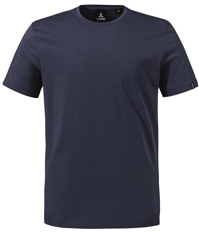 Schöffel Herren T Shirt Style Collada MNS, schnell trocknendes T-Shirt mit Rundhalsausschnitt, Funktionsshirt aus recyceltem Material