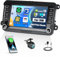2G+64G CAMECHO Android 13 Autoradio für VW Golf 5 Polo Skoda mit Carplay Android Auto,7 Zoll Doppel Din Auto Radio Touch Display mit GPS WiFi Bluetooth FM/RDS Mirror Link SWC + Rückfahrkamer&MIC