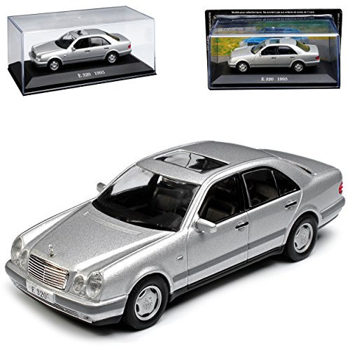 Ixo Defekte Vitrine Mercedes-B E-Klasse W210 E320 Limousine Silber 1995-2002 Nr 43 1/43 Modell Auto
