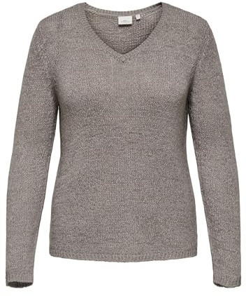 ONLY Carmakoma Damen Cargeena L/S V-Neck KNT Noos Cargeena L/S V-Neck KNT Noos (1er Pack)