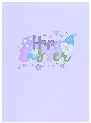 Osterkarten Mit Hase - Osterkarten Mit Hase | Grußkarten Osterkarten Pop Up Mit Hase - Bunte Bedruckte Weihnachtskarten Happy Easter Cards Co