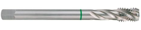 Gewindebohrer HSS-Co 5 geschliffen Typ C G DIN 5156, ideal zum Erstellen präziser Gewinde in Hartmetallen und Präzisionswerkzeugen.