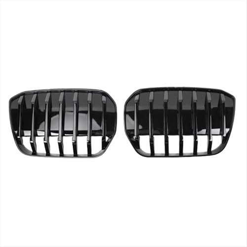 AEIOUPMMA Schwarz Front Stoßstange Niere Grill Lufteinlass Grille Auto Racing Gitter Für BMW G08 IX3 2020-2023 M