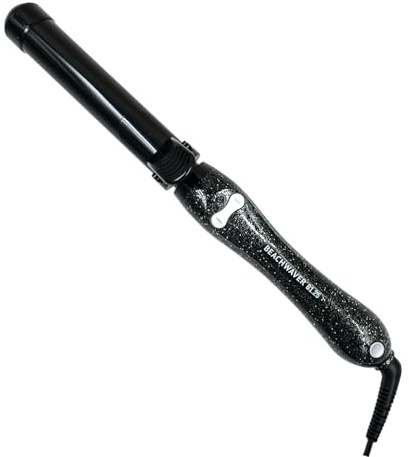Beachwaver B Series - Lockenstab mit Keramikzylinder zum Stylen - Haarstyler für Alle Haartypen - B1.25 Black Glitter - 31,75 mm