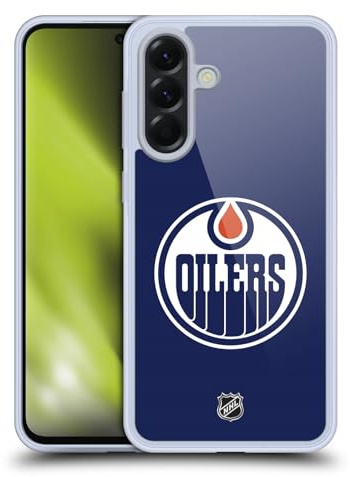 Head Case Designs Offizielle NHL Einfach Edmonton Oilers Gel Handyhülle Hülle [Militärischer Schutzgrad] Kompatibel mit Samsung Galaxy A56 5G