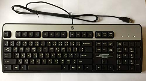 Thai Keyboard USB Computer Language Keyboards Thai Layout Thailändische Tastatur