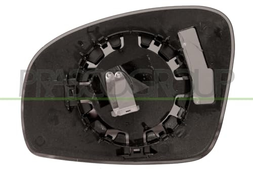 PRASCO Spiegelglas, Außenspiegel SK3247523 rechts, konvex | Kompatibel mit: SKODA FABIA II, FABIA II Combi