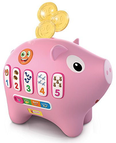 Lisciani 45921 - Carotina Porcellino Conta Salvadanaio