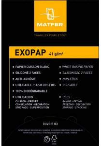 Matfer Bourgeat Exopap Baking Paper - 325x530mm | Reliable everyday performance for busy commercial kitchens, catering environments and professional pastry chefs.
