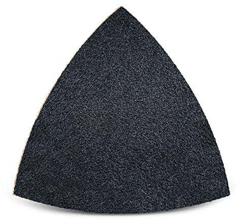 MENZER Black Klett-Schleifblätter, 82 mm, f. Deltaschleifer, Siliciumcarbid (50 Stk.) K40