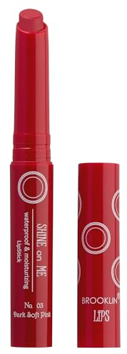 Impala - Brooklyn Shine On Me Lippenstift Soft Dark Pink Nº 03 |Glänzender Lippenstift | Lippenstift mit glatter Textur | Feuchtigkeitsspendender langanhaltender Lippenstift