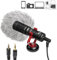 Boya by-MM1 Mini Elektrisches Kondensatormikrofon + Aluminium Clip für iPhone 6/6 Plus/5/5 Plus Samsung Huawei Smartphone Video Sound Recording