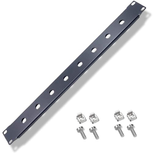 RhymKawa Universal 8-Port Antenna Distribution System for Wireless Microphone Receivers Installing on 1U 19 Audio Rack Mount Kit