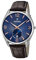 Festina Herren Analog Quarz Uhr mit Leder Armband F6857/8
