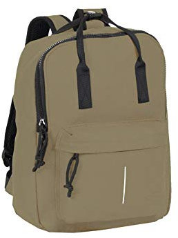 New Rebels Rucksack Damen & Herren Stylischer & leichter Tagesrucksack mit Laptopfach bis 13 Zoll Wasserabweisend, gepolstert & mit Reißverschlussfach