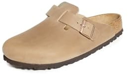 Birkenstock Arizona Pantoletten Clogs Herren Grau Pantoletten Schuhe, Tabakbraun, 42 EU