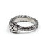 AWAKEN Ring für Herren und Damen im Vintage-Stil, Schlangen, Gothic-Punk, Infinity Snake Schmuck aus Chirurgenstahl 316L
