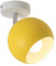Chao Zan Deckenlampe, E27 Fassung 1 flammige,Deckenleuchte Modern Deckenlampe Drehbares Design Deckenspots Wohnzimmerlampe Küchenlampe,Flurlampe Decke,Schlafzimmer Studie Zimmer.(Gelb)