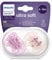 Philips Avent Ultra soft Schnuller 6-18 Monate SCF223/04, pink