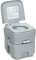 COSTWAY Toilette Portable WC Chimique Portable pour Camping Caravanes Hôpital, Toilette Chimique 20L HDPE (Gris)