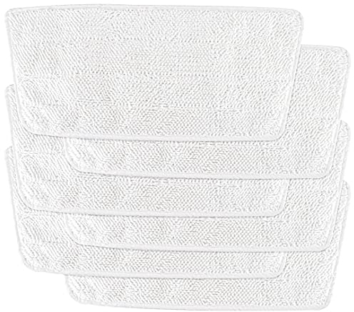 LTWHOME Replacement Microfiber Steam Mop Refill Compatibale with Vileda STEAM XXL (Pack of 6)