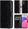 32nd Book Wallet PU Leather Flip Case Cover For Samsung Galaxy A33 5G (2022), Design With Card Slot and Magnetic Closure - Black