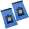 vhbw 2x Sacs compatible avec Bosch big bag 3 l BSN 2100RU aspirateur - polyestere, 25,3cm x 17,4cm, bleu
