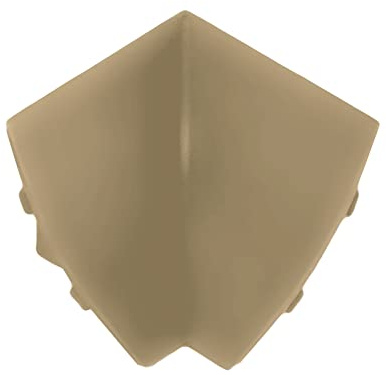 DQ-PP WINKELLEISTE INNENECKE – Eiche Canyon – 23 x 23mm – PVC – Küchenleiste Arbeitsplatte Abschlussleiste Leiste Küche Küchenabschlussleiste Wandabschlussleiste Tischplattenleisten