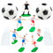 12 Pieces Football Cake Decoration Set, Soccer Team Cake Topper Cupcake Soccer Player Birthday Cake Decoration Football Theme Soccer Football Figures Football Boys Girls Party Decoration kit Supplies