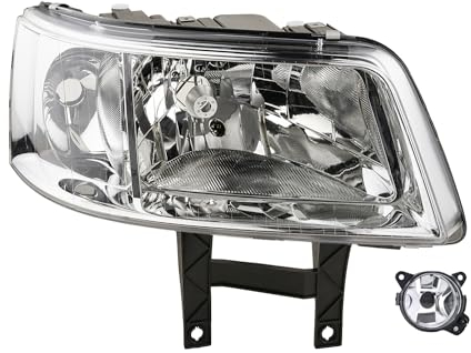 Johns, Scheinwerfer Halogen passend für VW Transporter T5 04/2003-10/09 H4 Re. + Nebel.