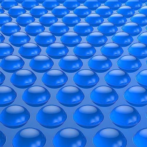 BigXwell Heavy-Duty Solar Pool Cover 20x40ft - 16Mil Blue