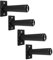 Yes4All Wall Mounted Weight Plate Holder, Fit 2 Olympic Weight Plates with Maximum 550lbs Capacity Set of 4
