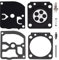 AERZETIX - C73176 - Kit di riparazione e membrana del carburatore per motosega - compatibile con Stihl MS 170 , MS 180 , 017-018 , FS400 , FS450 , FS480