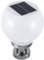 HEMOTON Lampe Solaire Sur Pilier 200 Mm Pour Décoration De Jardin Extérieur Économie Dénergie