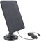 HERCHR Kamera-Solarpanel, 10 W, 5 V, IP65, Wasserdicht, Micro-USB-Solar-Ladepanel Für Überwachungskamera/Kleiner Lüfter/Powerbank