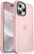 miyonsin Magnetica Cover per iPhone 14 Plus, Custodia con Mag-Safe,Traslucida Texture Opaca, Flessibile e Anti-Impronta,Retro Resistente ai Graffi, TPU Bumper Antiurto Sottile Protettiva Case, Rosa