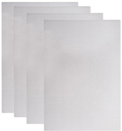 4 Pezzi Inox Rete Metallica Maglia Piccola 304 Acciaio, Fori 20 Zanzariera Metallica Rigida Inossidabile, Rete Acciaio Inox 30 X 21cm Rete Maglia Fine Foglio Filtro Filtrante per Insetti, Roditori
