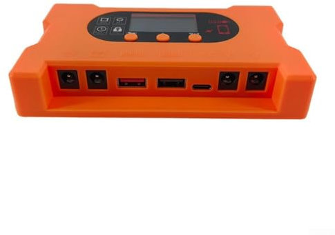 Efficient Solar Panel Charger with 2 USB Ports, 50W, 18V, Battery Charger (60A)