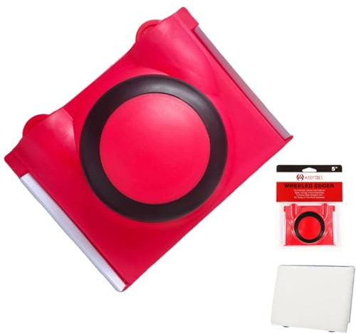 IGXX Outil de Peinture Multifonction pour Bordures de Peinture, Outil de Peinture pour Bordures de Peinture, Outil de Peinture pour Bordures de Peinture, Outils de Coupe pour la Peinture pour(Rouge)