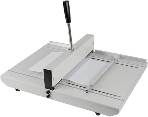 Machine à rainurer, machine à rainurer manuelle 18 pouces 460 mm, machine à rainurer manuelle, couvertures brillantes, rainure robuste, for carte papier A4, papier cartonné, invitations.