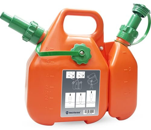 Bidon double pour tronçonneuse 6 et 2,5 litres