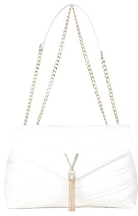 Valentino Damen Privilege Handbag, Bianco