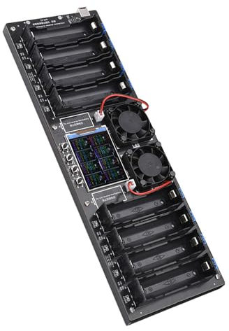 Fasizi Testeur De Batteries Au Lithium 8 Canaux pour 18650 avec Charge, Décharge Et Capacité Automatiques, Mesure De La Résistance Interne