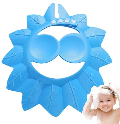 GjnjfdF Babypartyhaube, Babypartyhändler zum Waschen von Haaren | Bath Visor Cap,Shampoo Duschbadeschutz weich verstellbarer Visorhut Guard für Kinderkinder