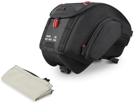 YDADV R 1300 GSA Quick Lock Fuel Tank Taschen Taschen Tankbeutel Tragbarer Speicher -Rucksack Fit für BMW R1300GS Abenteuer R 1300GSA 2024 2025 12L Tankbeutelzubehör