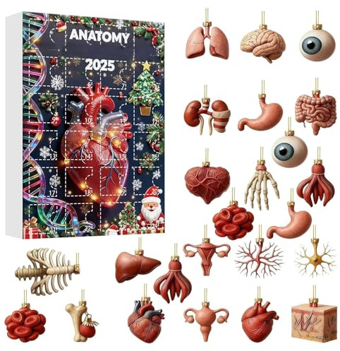 Weihnachts Countdown 24 Tage Advent 2D Figuren