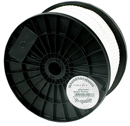 Lot-Maurerschnur 100 m x Ø 6,0 mm Weiss