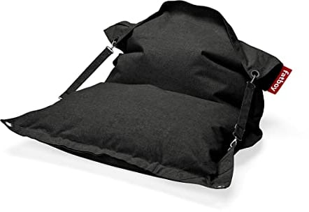Fatboy Buggle-up Outdoor Sitzsack Thunder Grey - Garten Bean Bag - Sitzsack für draußen - 185 x 135cm