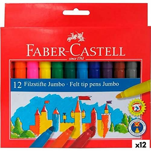 Faber-Castell S8422024 Filzstift-Set, bunt, Estándar